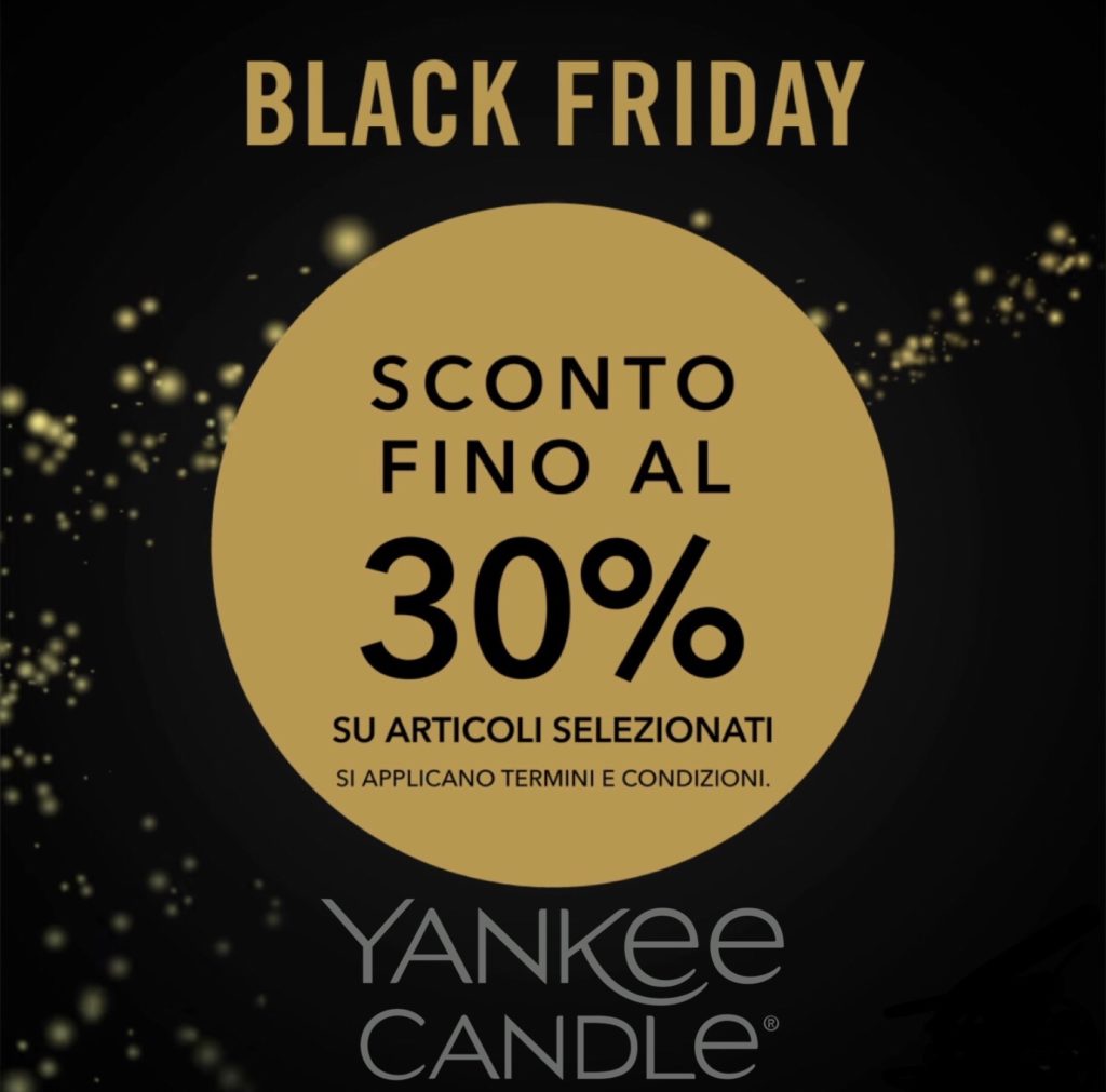 Black Friday Yankee Candle! Le Centurie