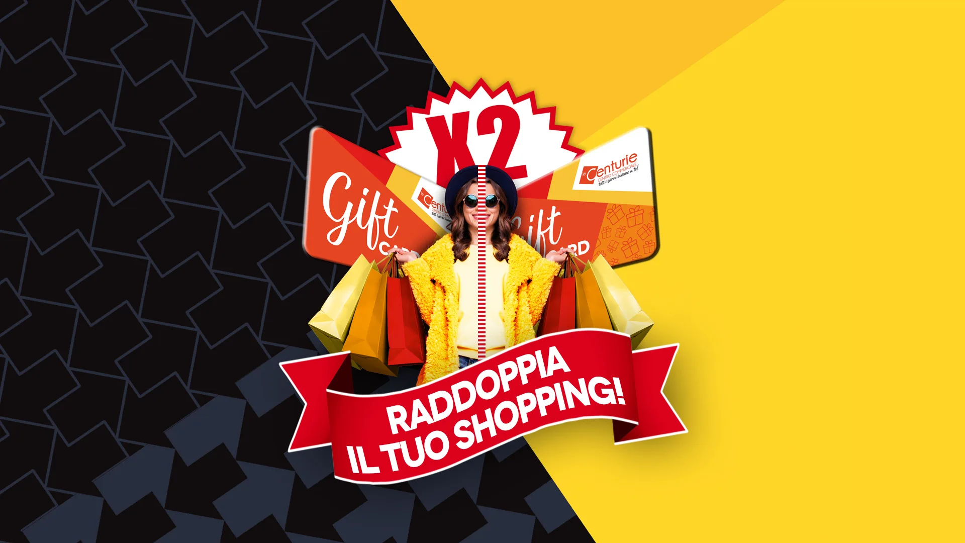 Sabato 23 e domenica 24 novembre: Raddoppia il tuo Shopping Speciale Black Friday!