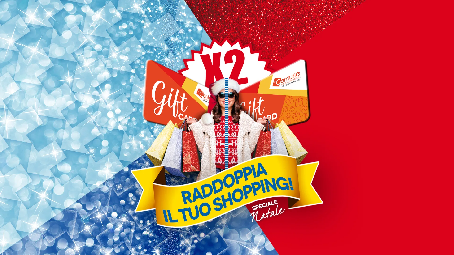 Sabato 7 e domenica 8 dicembre: Raddoppia il tuo Shopping Speciale Black Natale!