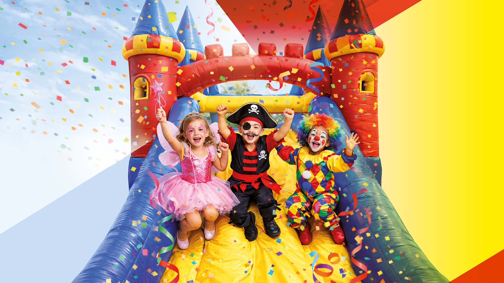 DA SABATO 14 A MARTEDì 17 FEBBRAIO: CARNEVALE CON I GONFIABILI!