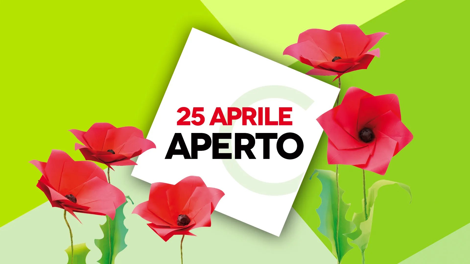 APERTURA 25 APRILE 2026