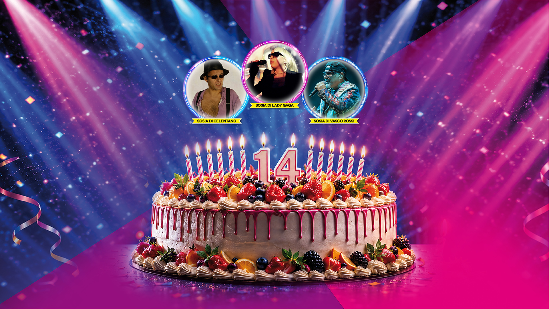 Domenica 24 maggio: 14° Anniversario del Centro Commerciale!