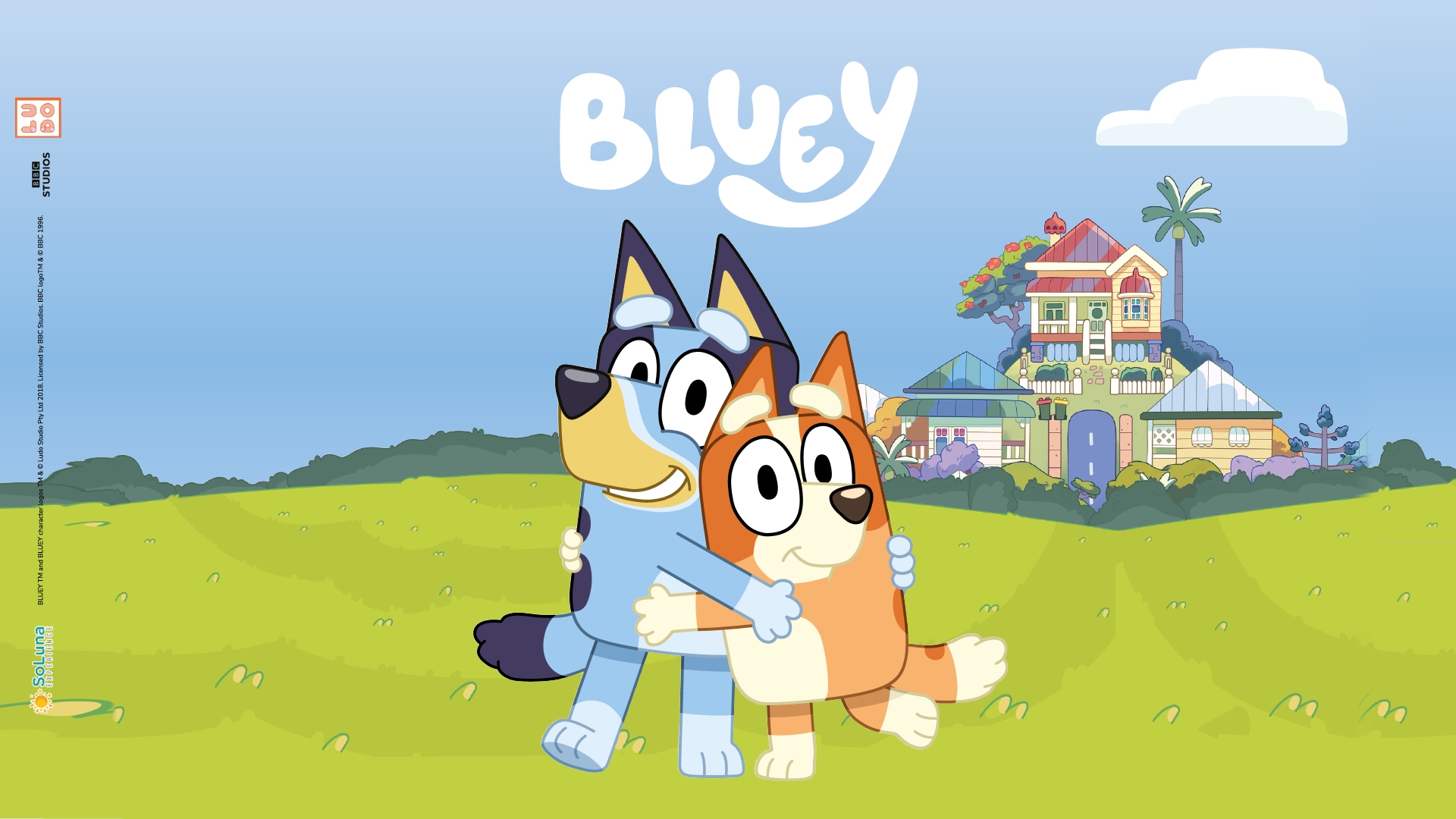 DOMENICA 20 SETTEMBRE VIENI AD INCONTRARE BLUEY E BINGO!